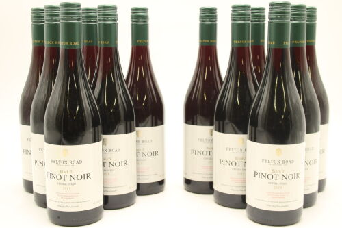 (12) 2019 Felton Road Block 3 Pinot Noir, Bannockburn [JR17] [WE94]