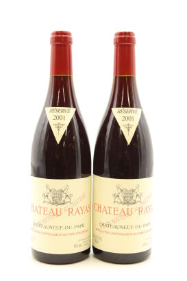 (2) 2001 Chateau Rayas Chateauneuf-du-Pape Reserve, Rhone