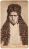 ELIZABETH PULMAN, AUCKLAND Portrait of an unknown Māori woman with enhanced moko