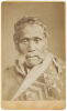 ELIZABETH PULMAN, AUCKLAND Portrait of an unknown Māori man with moko and mutton chop whiskers