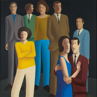 RICHARD KILLEEN Five Men, Three Women