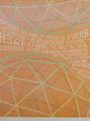 LUCIA PEARCE God is a Verb Print