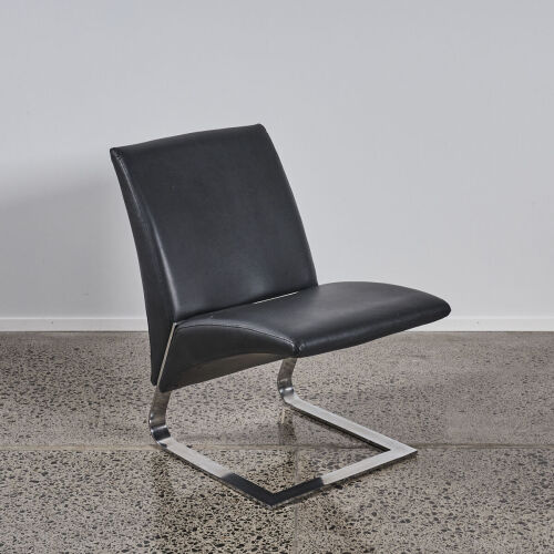 A Designer Sleigh Base Seat