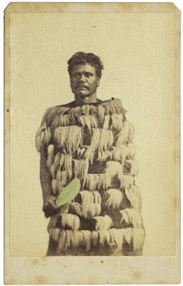 SWAN AND WRIGGLESWORTH, WELLINGTON Portrait of Te Heuheu Tukino 1V, Horonuku, Ngāti Tūwharetoa chief, Taupo