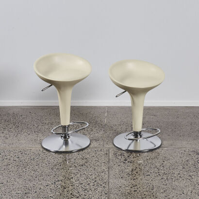 A Pair Of Stefano Giovannoni Magis Bombo Stools