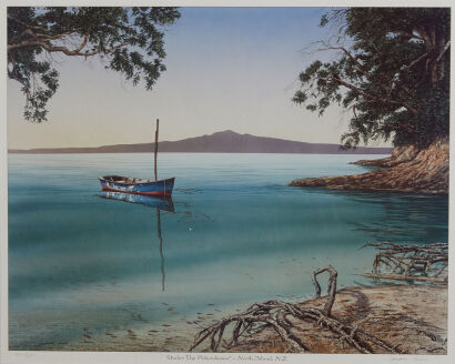 LAWRENCE LEITCH Under The Pohutukawa