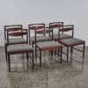 A Suite Of Generous Tom Robertson 'Dunfermline' Dining Chairs By Mcintosh