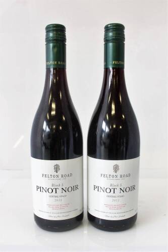 (2) 2012 Felton Road Block 5 Pinot Noir