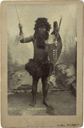 UNKNOWN PHOTOGRAPHER Zulu Warrior