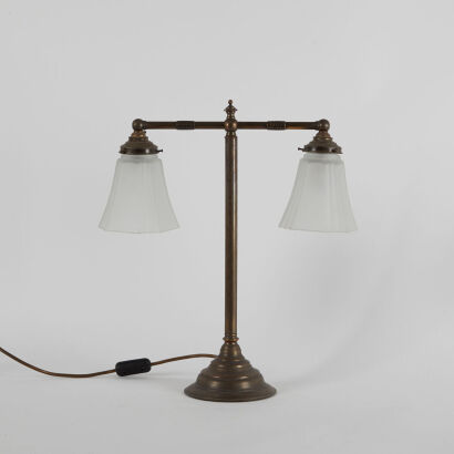 An Art Nouveau Desk Lamp