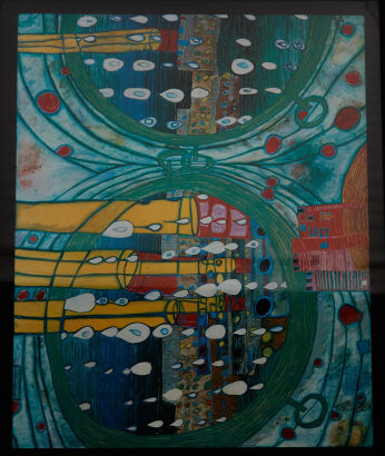 HUNDERTWASSER A Rainy Day on the Regentag Print