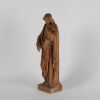 A Finely Carved Wooden Scultpure of Mary Magdalene - 2