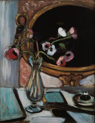 HENRI MATISSE Anemones and Mirror