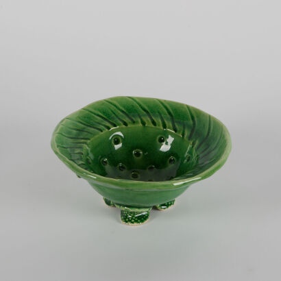 A Christine Boswijk Green Glazed Bowl