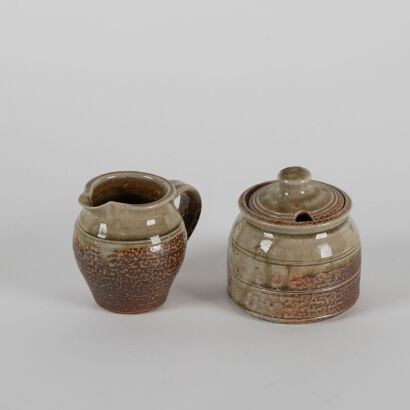 A Pair of Hillside Pottery Ceramic Pieces