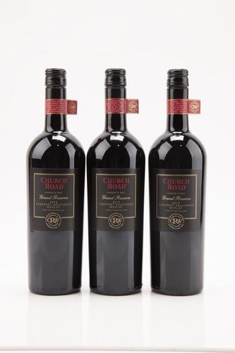 (3) 2013 Church Road Grand Reserve Cabernet Sauvignon Merlot, Hawkes Bay