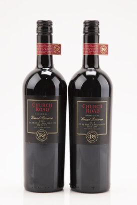 (2) 2013 Church Road Grand Reserve Cabernet Sauvignon Merlot, Hawkes Bay