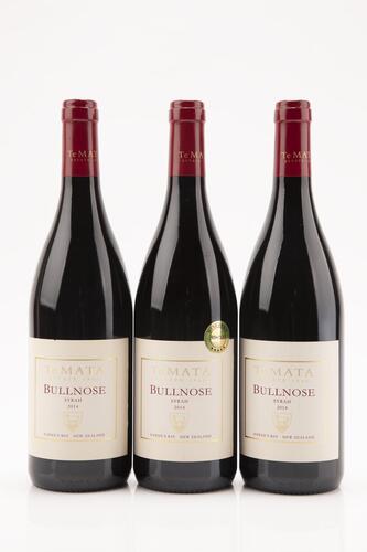 (3) 2014 Te Mata Bullnose Syrah, Hawkes Bay