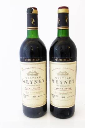(2) 1989 Chateau Meyney