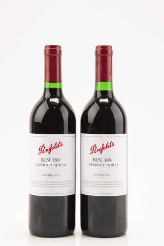 (2) 1999 Penfolds Bin 389 Cabernet Shiraz, South Australia