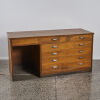 An Oak French 1950s Writing Desk