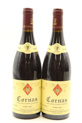(2) 2009 Domaine Auguste Clape Cornas, Rhone [RP97] [WS96]
