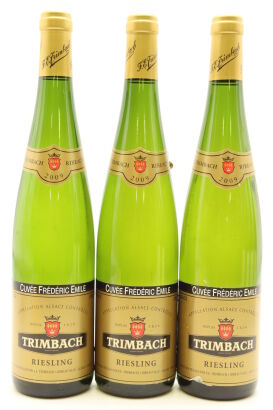 (3) 2009 F E Trimbach Riesling Cuvee Frederic Emile, Alsace [JR16] [WE96]
