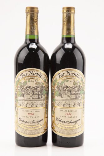 (2) 1986 Far Niente Cabernet Sauvignon, Napa