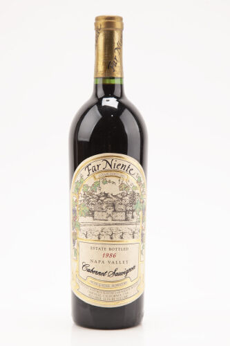 (1) 1986 Far Niente Cabernet Sauvignon, Napa