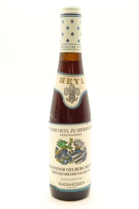 (1) 1989 Heyl zu Herrnsheim Niersteiner Olberg Riesling Trockenbeerenauslese, Rheinhessen, 500ml