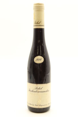 (1) 1986 Rogenwieser Kirchheimer Schwarzerde Sichet Trockenbeerenauslese, Pfalz, 375ml