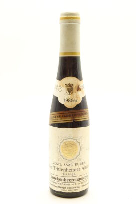 (1) 1986 Weingut Peter Arenz-Lorenz Trittenheimer Altarchen Ausleseweine Ortega Trockenbeerenauslese,375ml