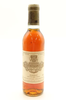 (1) 1999 Chateau Coutet, Sauternes - Barsac, 375ml