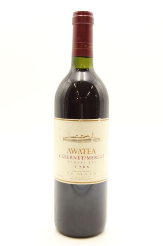 (1) 1988 Te Mata Estate Awatea Cabernets Merlot, Hawke's Bay