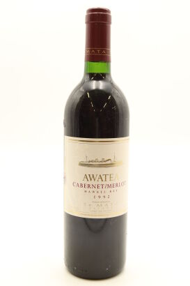 (1) 1992 Te Mata Estate Awatea Cabernets Merlot, Hawke's Bay