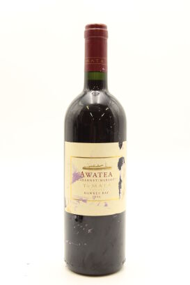 (1) 1996 Te Mata Estate Awatea Cabernets Merlot, Hawke's Bay