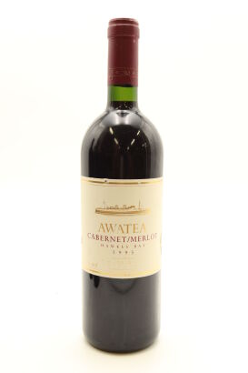(1) 1995 Te Mata Estate Awatea Cabernets Merlot, Hawke's Bay
