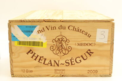 (12) 2009 Chateau Phelan Segur, Saint-Estephe (OWC)