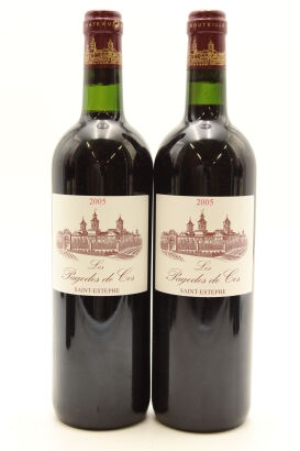 (2) 2005 Chateau Cos d'Estournel 'Les Pagodes de Cos', Saint-Estephe [JR16.5]