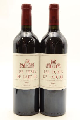(2) 2005 Chateau Latour 'Les Forts de Latour', Pauillac [JR16.5] [WS94]
