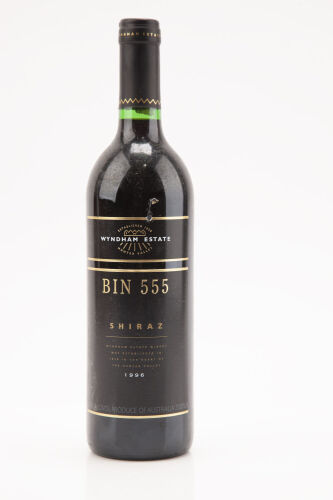 (1) 1996 Wyndham Bin 555 Shiraz, Hunter Valley