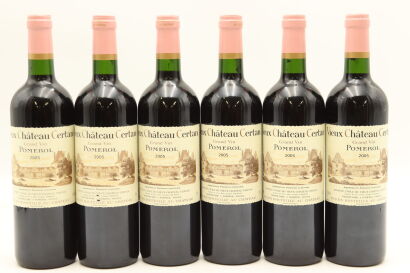 (6) 2005 Vieux Chateau Certan, Pomerol [JR17.5] [RP95] [WS97]