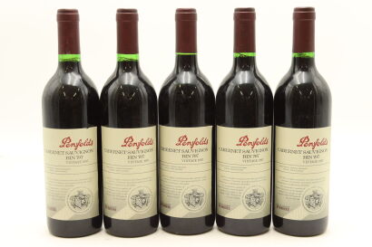 (5) 1997 Penfolds Bin 707 Cabernet Sauvignon, South Australia