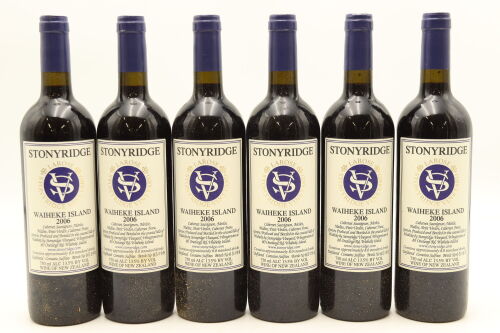 (6) 2006 Stonyridge Vineyard Larose, Waiheke Island