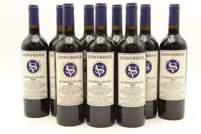 (9) 2005 Stonyridge Vineyard Larose, Waiheke Island