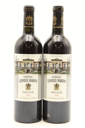 (2) 2005 Chateau Leoville Barton, Saint-Julien [JR17] [RP95] [WS96] [WE97]