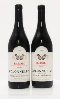 (2) 2007 Poderi Aldo Conterno Colonnello, Barolo DOCG