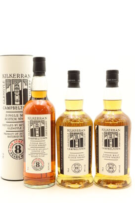(1) Kilkerran Collection, Three Bottles Sold as One Lot