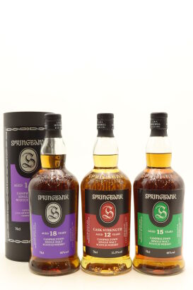 (1) Springbank Collection, Sold as one lot