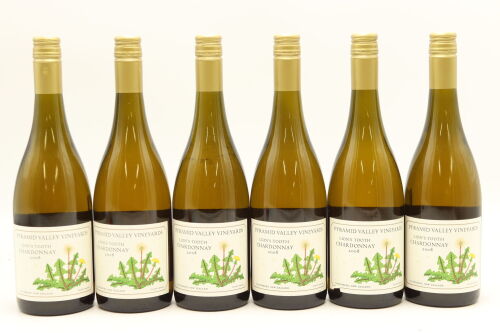 (6) 2008 Pyramid Valley Vineyards 'Lion's Tooth' Chardonnay, Canterbury
